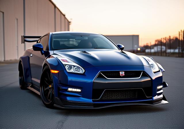 NISSAN GT-R フルエアロ & 足回りカスタム